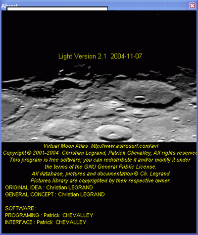 Virtual Moon Atlas
