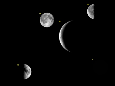 Moonphase HT-Screensaver