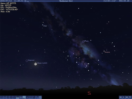 Stellarium 8.1