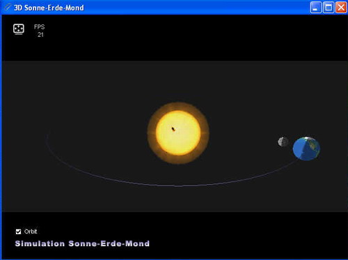 Simulator 3D Erde
