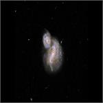 تصویر هابل از ۲ کهکشان مارپیچی عجیب