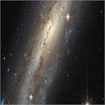 تصویر زیبای ناسا از پیچ و تاب‌های کهکشانی