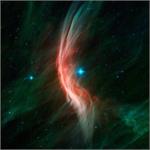 تصویری باشکوه از یک ستاره غول پیکر