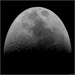 تصویر نجومی روز ناسا: حرف ایکس و وی بر روی ماه