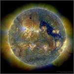 تصویر نجومی روز ناسا: ناهید در برابر خورشید فرابنفش