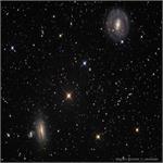 «کهکشان زیبای NGC 5078 و دوستان»