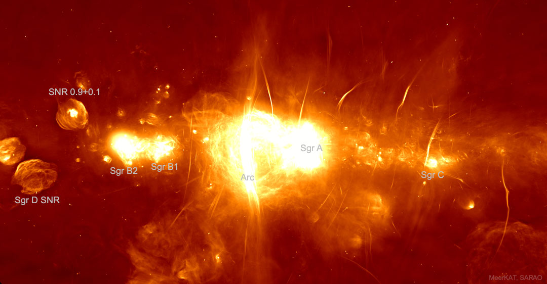 The Galactic Center in Radio from MeerKAT
